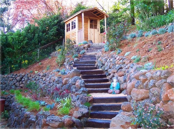 Expert residential landscaping for homes in San Rafael, CA by Mystical Landscapes