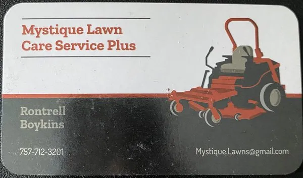 Mystique Lawn Care Service Plus Logo