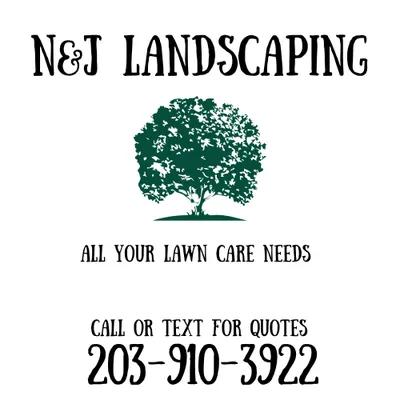 N & j Landscaping Logo
