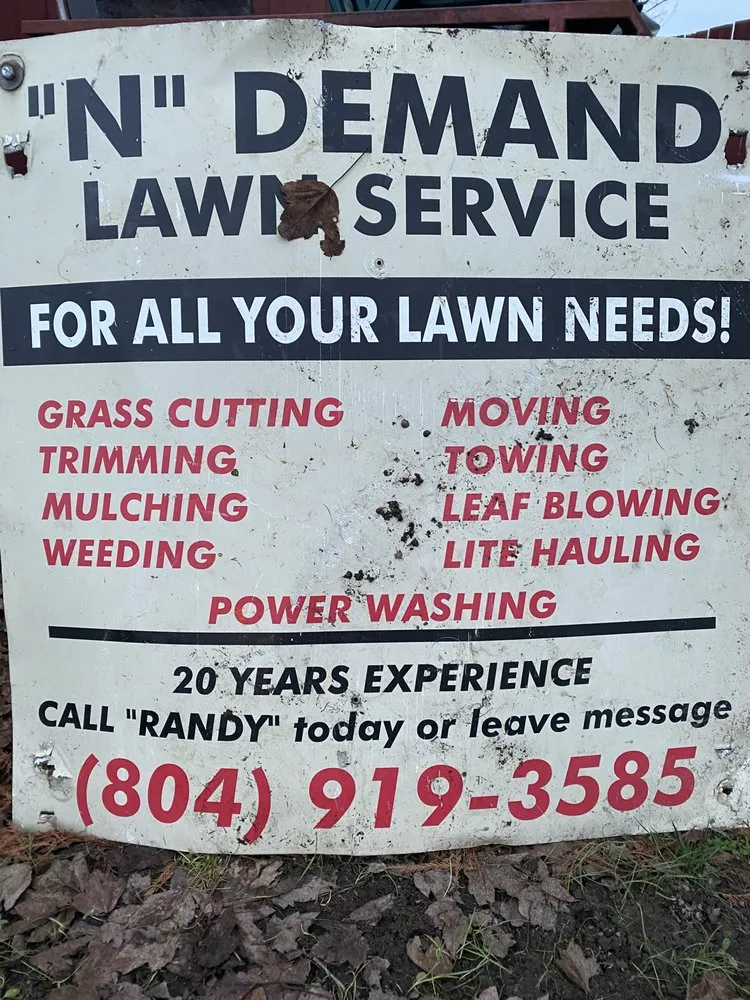 Reliable yard cleanup service near you across Petersburg, VA - N Demand Landscaping