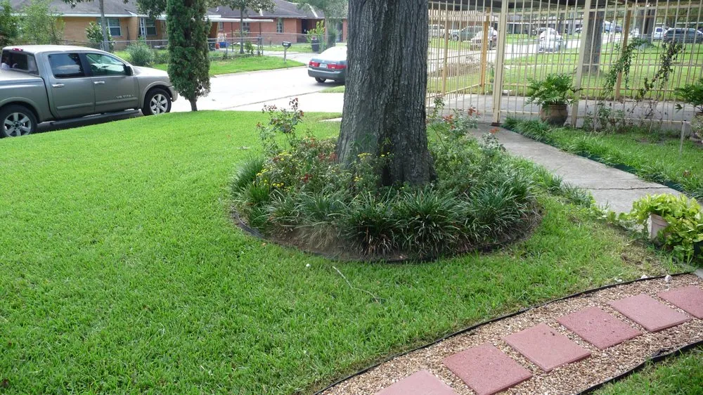 Professional outdoor landscaping for outdoor upgrades in Houston, TX by N-ER Flash Lawn Care