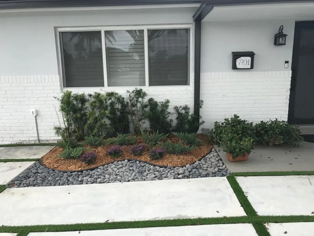 Custom landscape design for year-round maintenance across Miami, FL - N Rubio