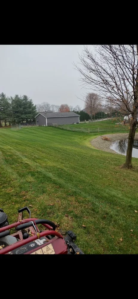 Local lawn mowing service with custom design across Bremen, IN - N S B Lawncare