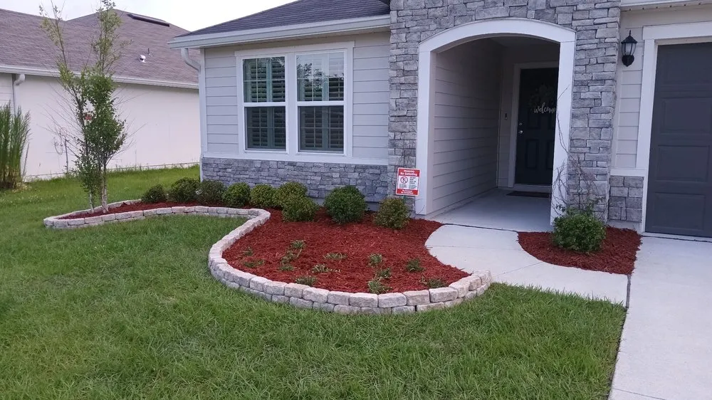 Affordable landscape design in Jacksonville, FL by N-Season Lawn Maintenance & Landscaping