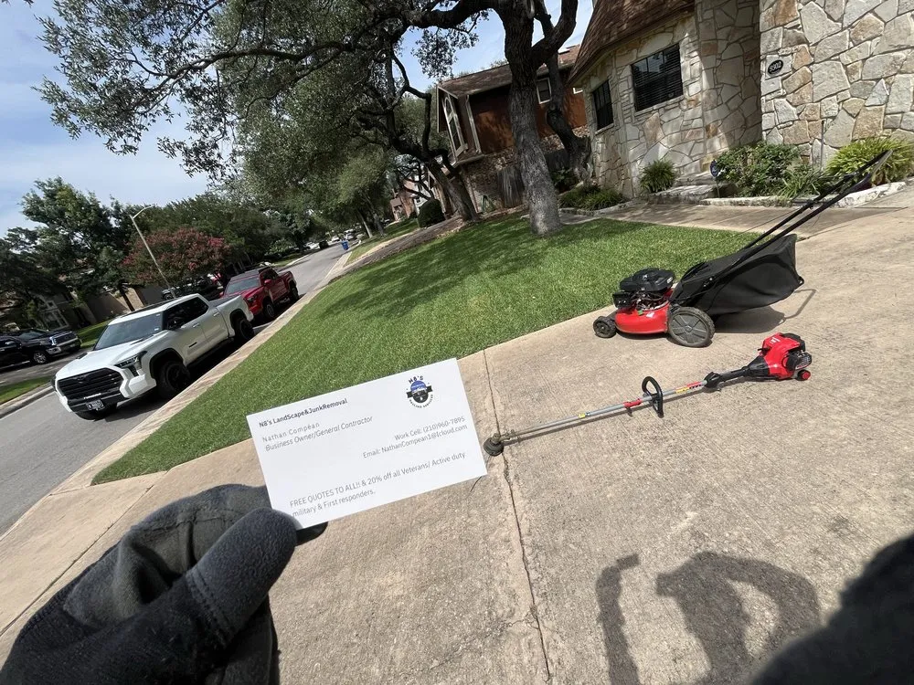 Local landscaping services for homes across San Antonio, TX - N8’s LandScape & JunkRemoval