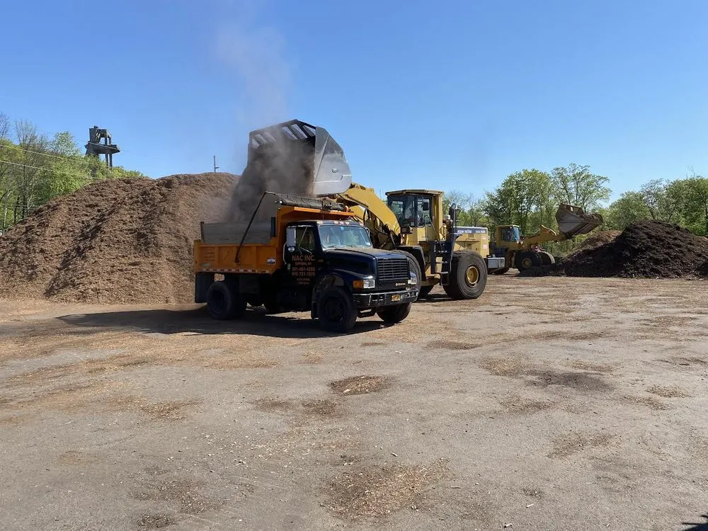 Custom outdoor landscaping in Suffern, NY by NAC Maintenance