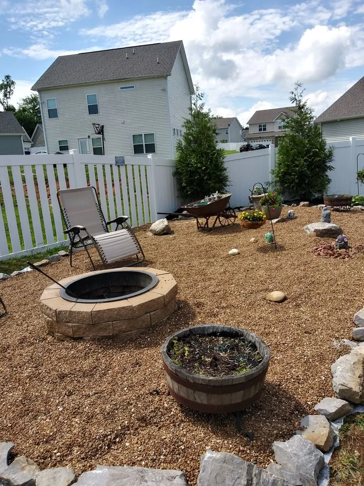 Professional lawn mowing service for residential properties in Shelbyville, TN by Nachos Landscaping