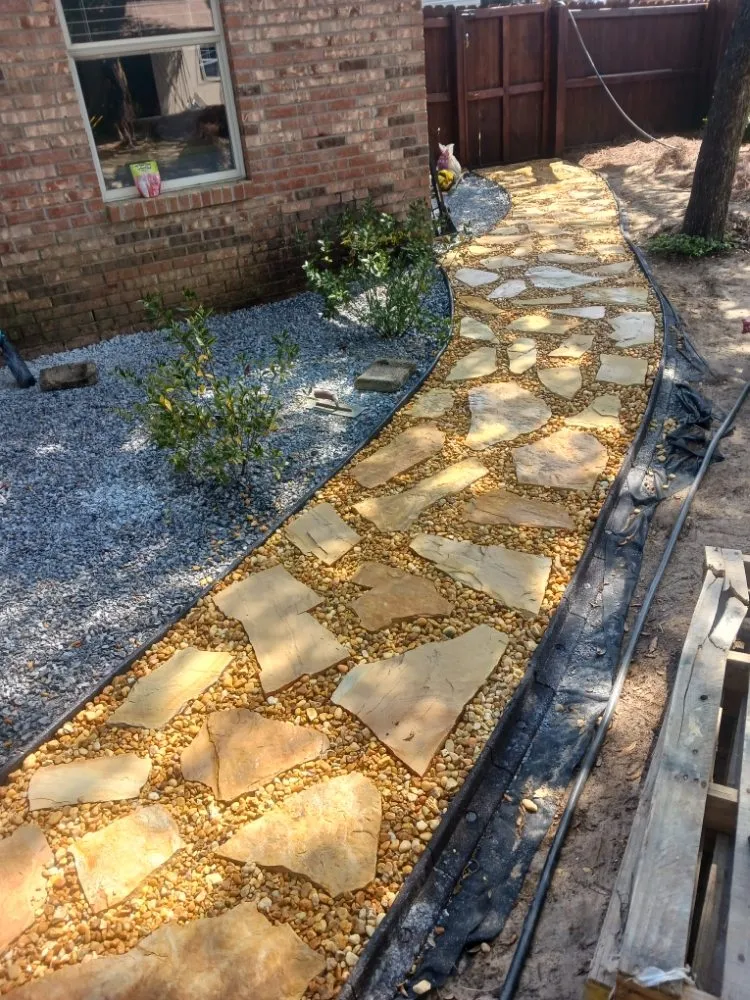 Professional residential landscaping in Milton, FL by Nailed It