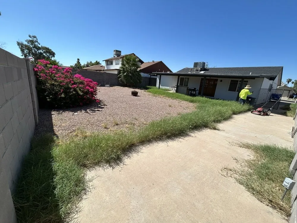 Custom residential landscaping with custom design in Phoenix, AZ by Najera Landscaping Services Residential & Commerical