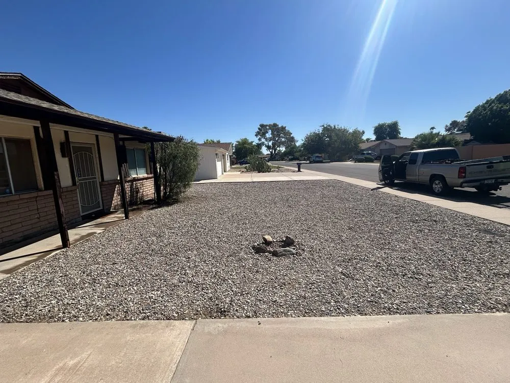 Custom garden landscaping for beautiful yards in Phoenix, AZ by Najera Landscaping Services Residential & Commerical