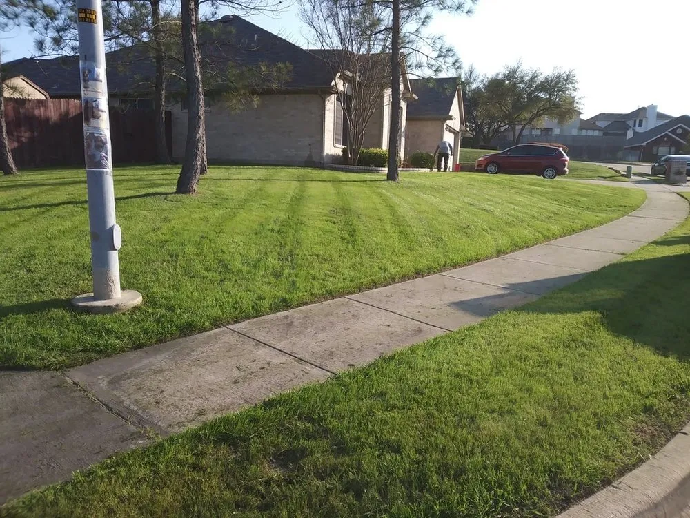 Custom residential landscaping for year-round maintenance in Mesquite, TX by Najera Lawn Service