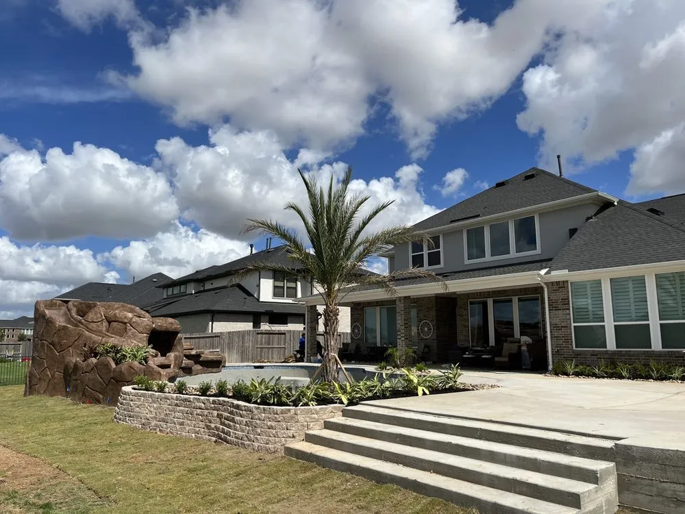 Expert landscape design for outdoor upgrades in Katy, TX by Nalesnik's Landscaping