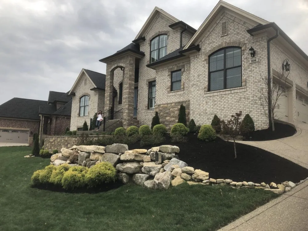Local residential landscaping for beautiful yards in Louisville, KY by Nalley's Lawn Service & Landscaping