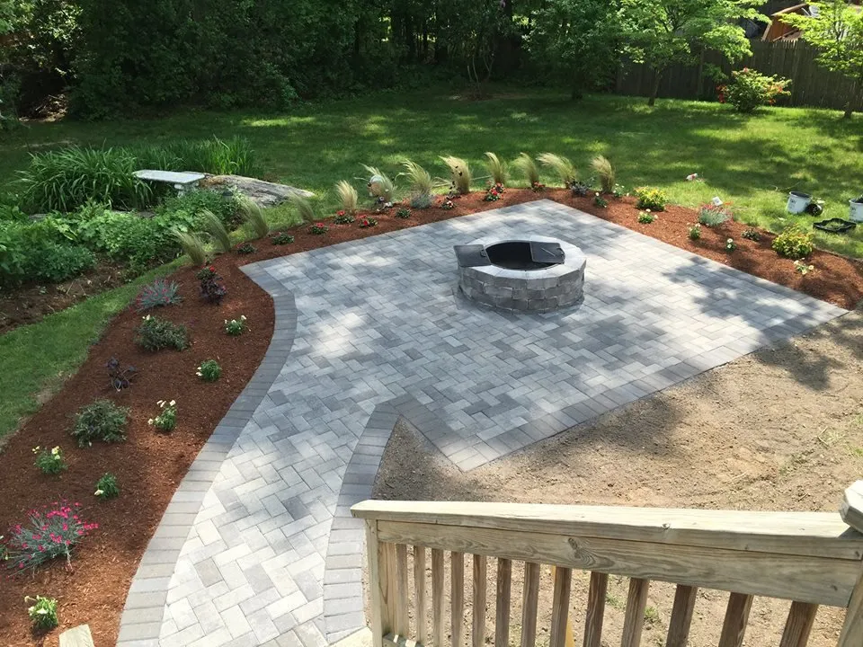 Professional landscape installation in Framingham, MA by Nalon & Son Landscaping and Cleaning Services