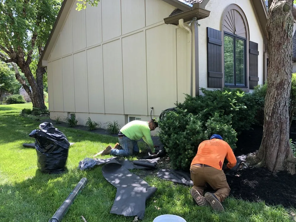 Expert landscape installation in Topeka, KS - Naly's Lawn & Landscape