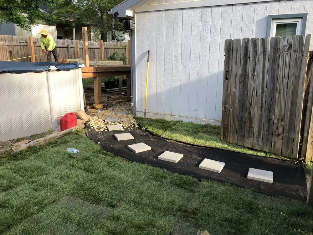 Professional landscape design with custom design in Topeka, KS by Naly's Lawn & Landscape