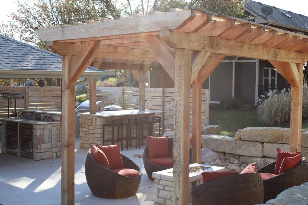 Trusted landscape installation for homes in Topeka, KS by Naly's Lawn & Landscape