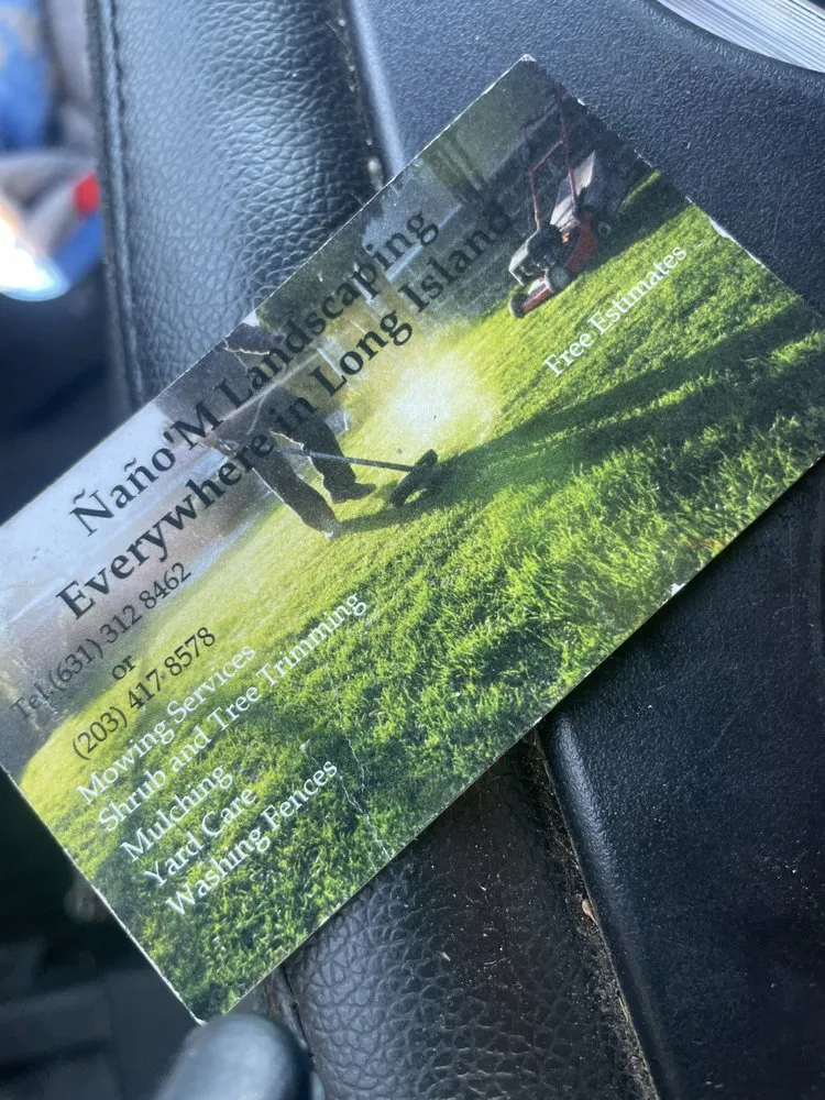 Custom yard cleanup service in Patchogue, NY by Nano M Landscaping