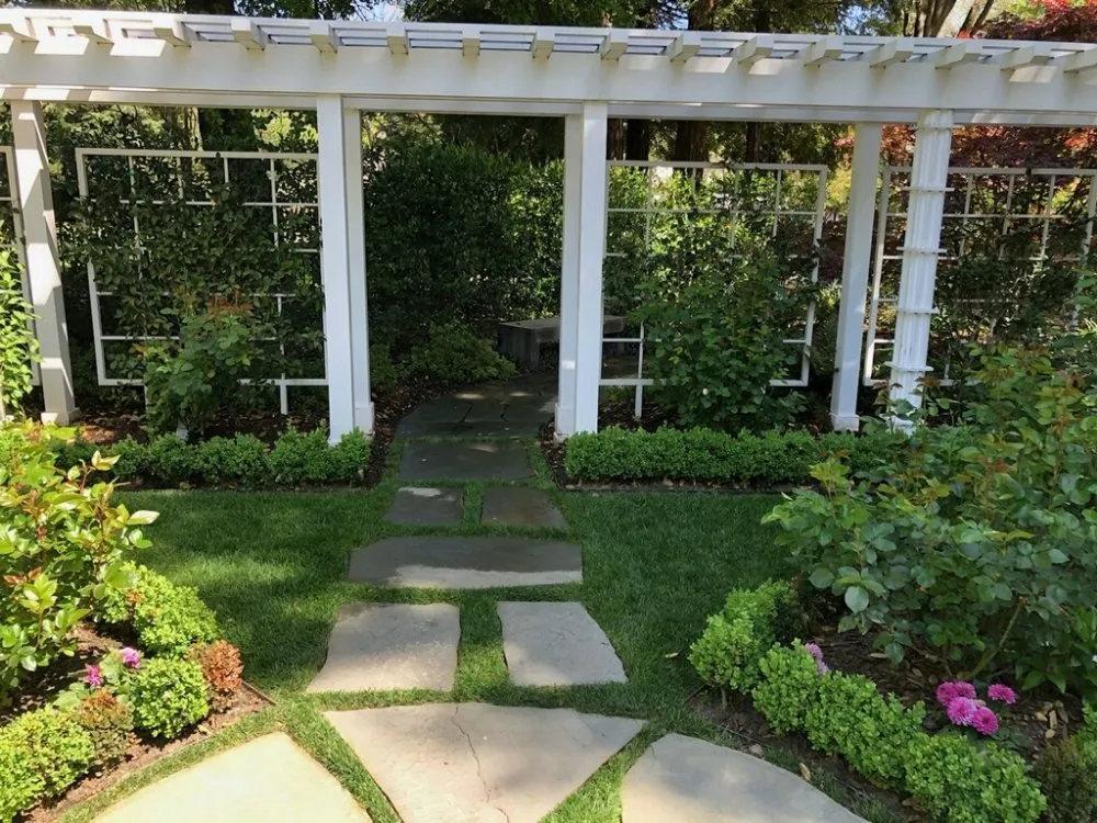 Custom lawn mowing service for year-round maintenance in Napa, CA by Napa Roots Landscaping