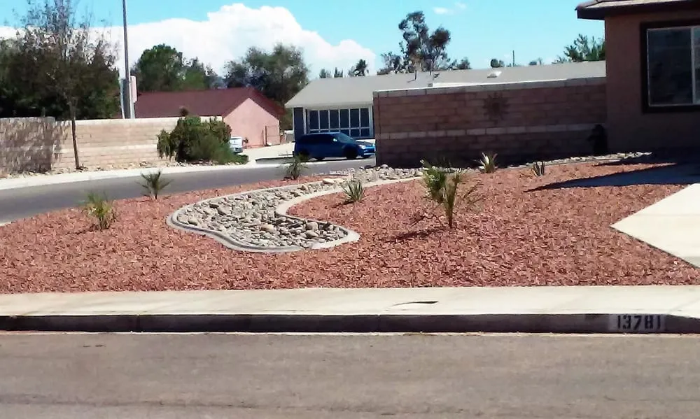 Affordable residential landscaping for year-round maintenance across Apple Valley, CA - Naranjo Landscaping & Concrete