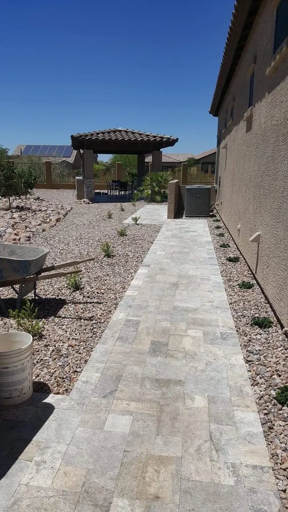 Affordable lawn mowing service for homes in Mesa, AZ by Naranjo Landscaping Services