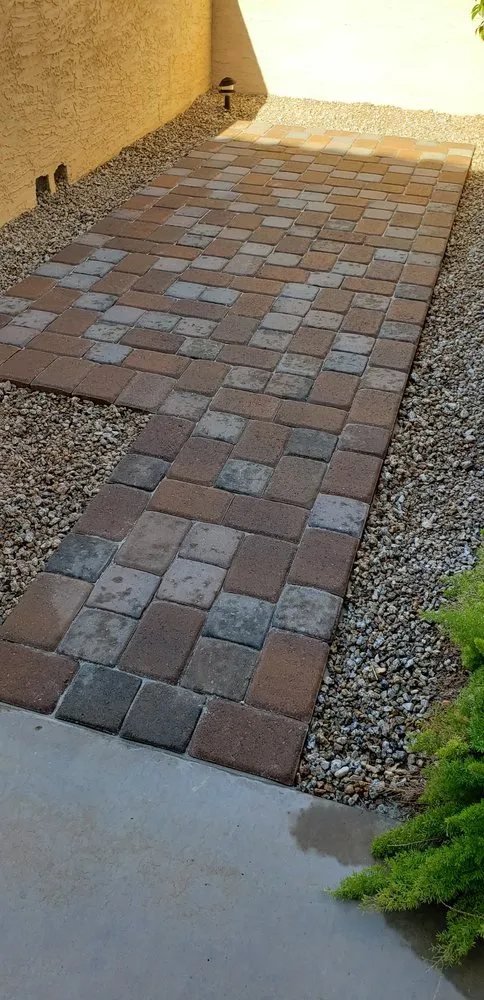 Custom garden landscaping for outdoor upgrades in Mesa, AZ by Naranjo Landscaping Services