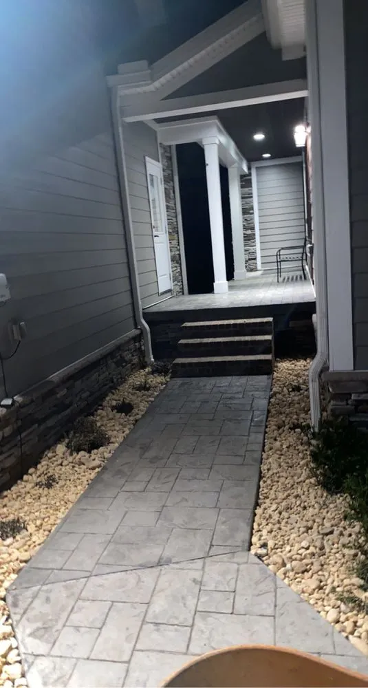 Local landscape installation in Clarksville, TN by Nardo Landscaping