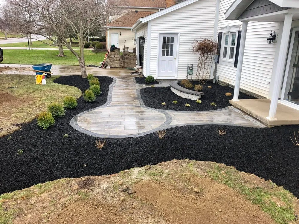 Professional garden landscaping in Ashland, OH by Nardo's Landscaping Solutions