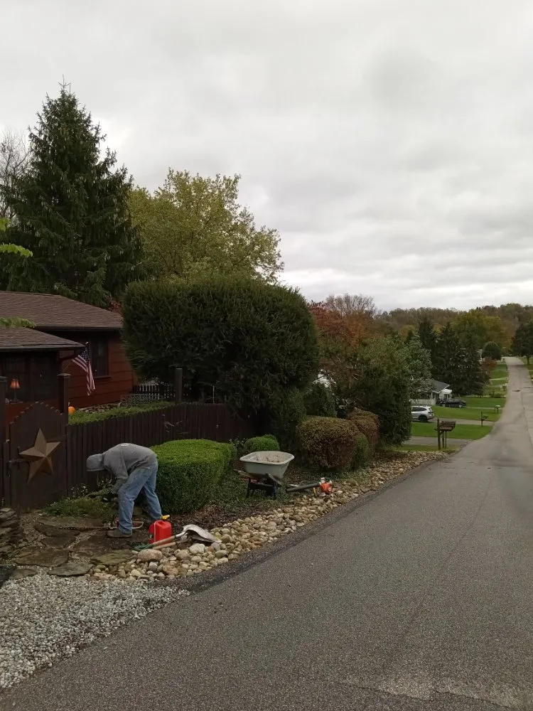 Trusted yard cleanup service for beautiful yards in Bethesda, OH by Nardos lawncare and landscape