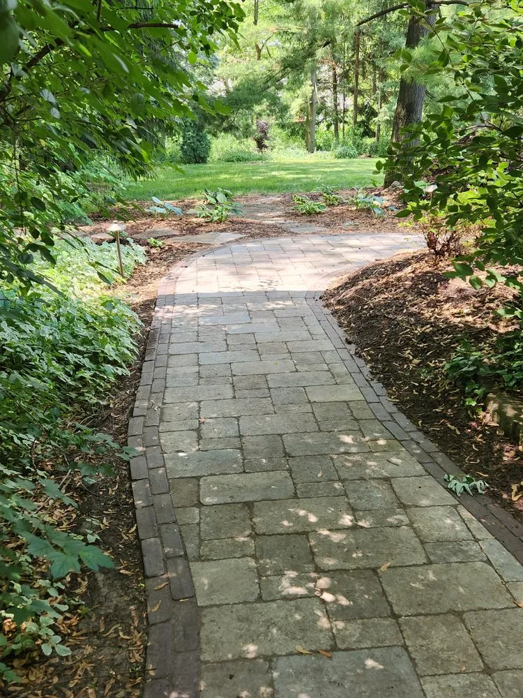 Professional yard cleanup service with custom design across West Chicago, IL - Narnia Landscaping Design and Construction
