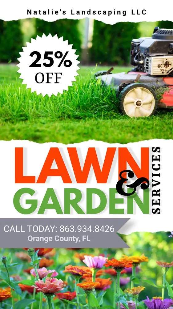 Expert landscaping services in Orlando, FL by Natalie's Landscaping