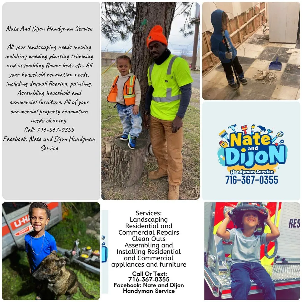 Custom residential landscaping for residential properties across Lackawanna, NY - Nate And Dijon Handyman Services