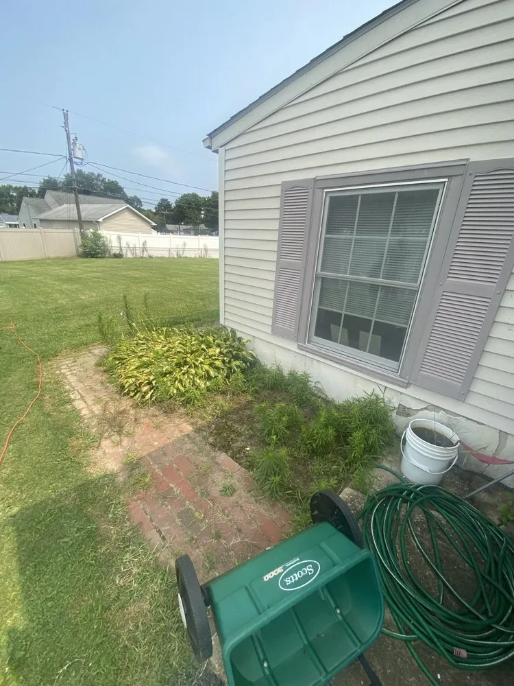 Custom garden landscaping with custom design across Newark, DE - Nate’s Extra Mile Landscaping