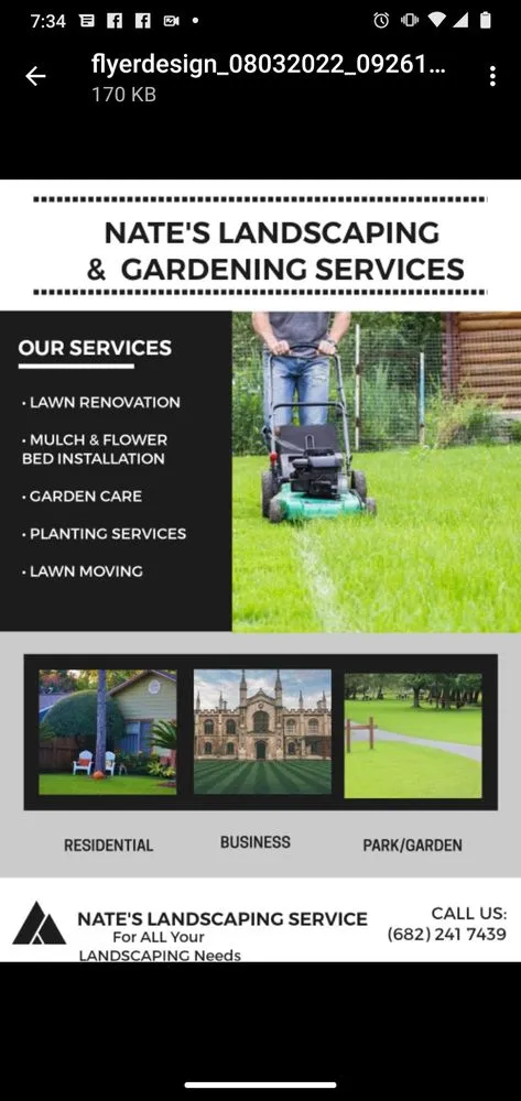 Professional residential landscaping for outdoor upgrades in Euless, TX by Nate's Handyman