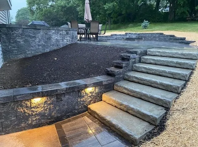 Custom garden landscaping near you across Milton, WI - Nate's Landscaping