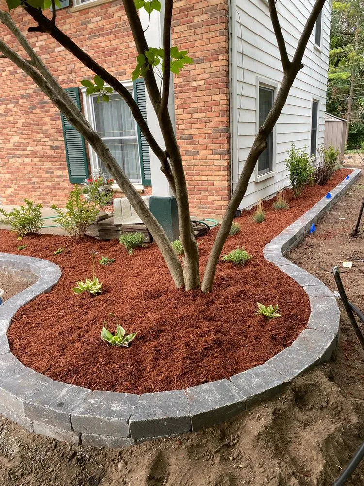 Affordable landscape installation in Livonia, MI by Nate's Outdoor Services