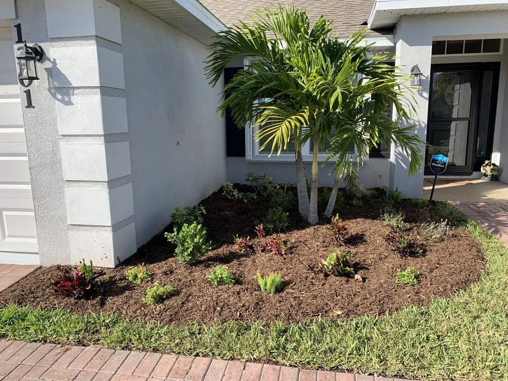 Professional garden landscaping for residential properties in Vero Beach, FL by NatEv Life