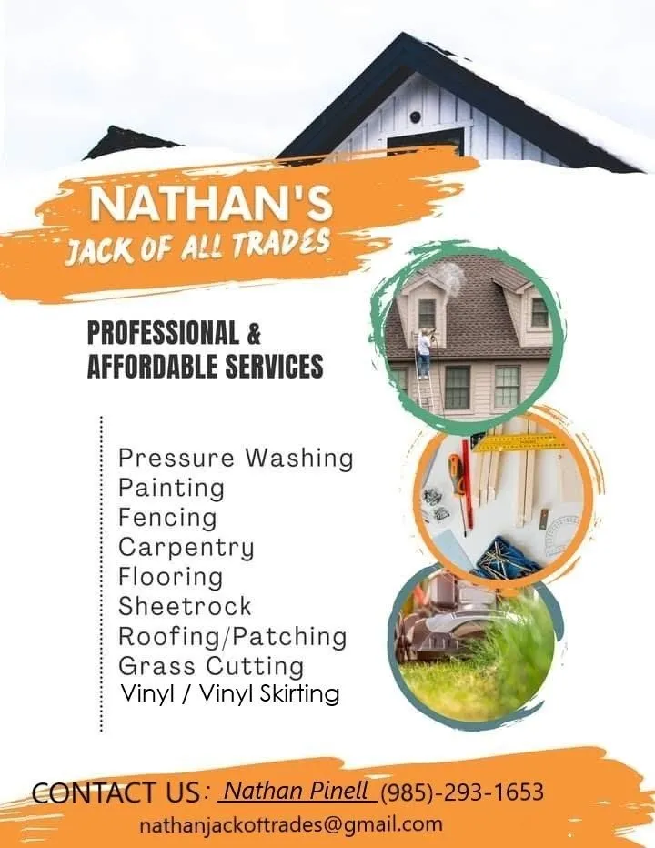 Expert garden landscaping for year-round maintenance across Houma, LA - Nathan's Jack Of All Trades
