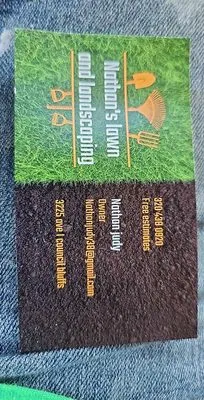 Nathan's Lawn and Landscaping Logo
