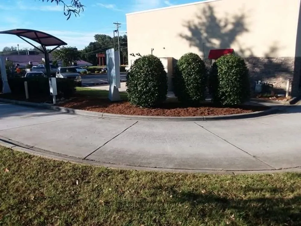 Professional residential landscaping in Lenoir, NC by Nathan's Lawn Care & Stump Grinding