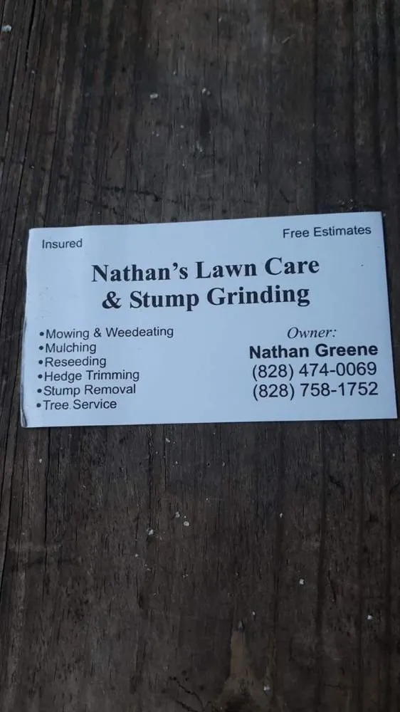 Affordable lawn care service in Lenoir, NC by Nathan's Lawn Care & Stump Grinding