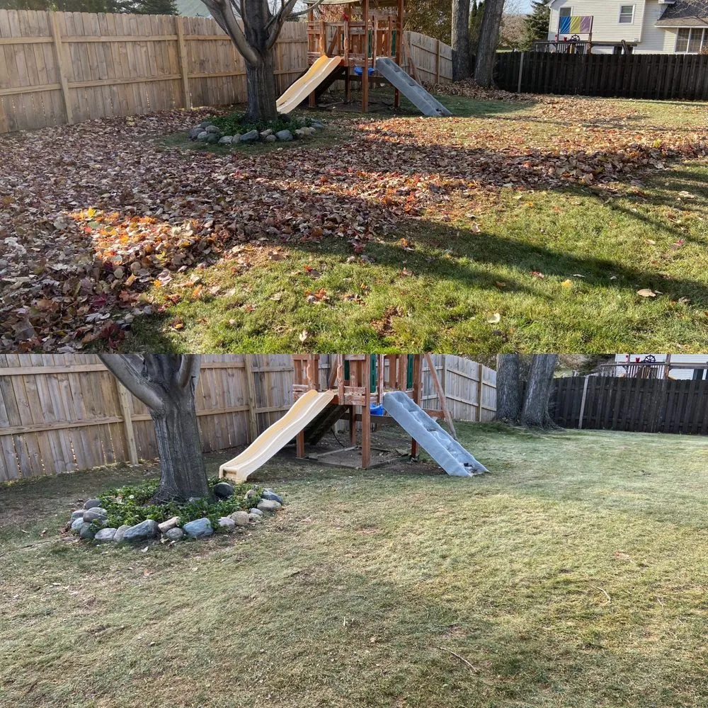 Trusted yard cleanup service for beautiful yards in Cottage Grove, MN by Nathan's Lawn Care