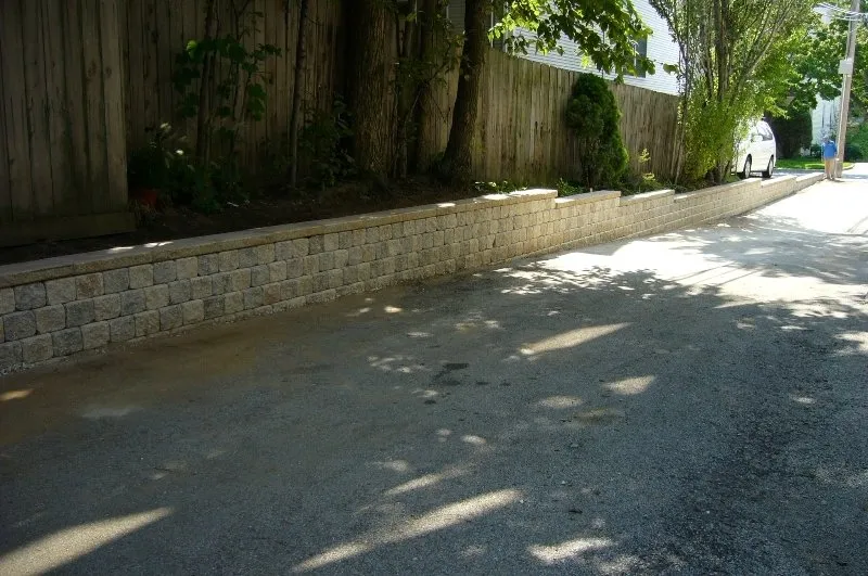 Custom garden landscaping in Highland Park, IL by National Brick Pavers & Stone Co.