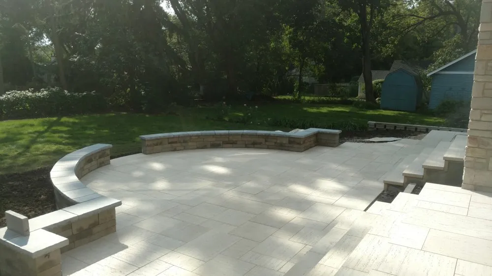 Affordable landscape installation in Highland Park, IL - National Brick Pavers & Stone Co.