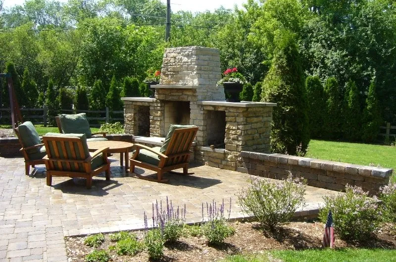 Top-rated outdoor landscaping in Highland Park, IL by National Brick Pavers & Stone Co.