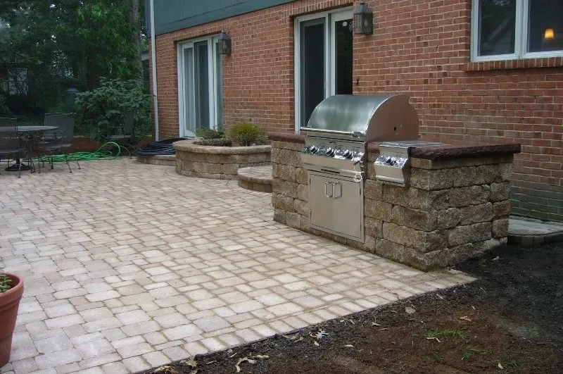Expert outdoor landscaping in Highland Park, IL by National Brick Pavers & Stone Co.