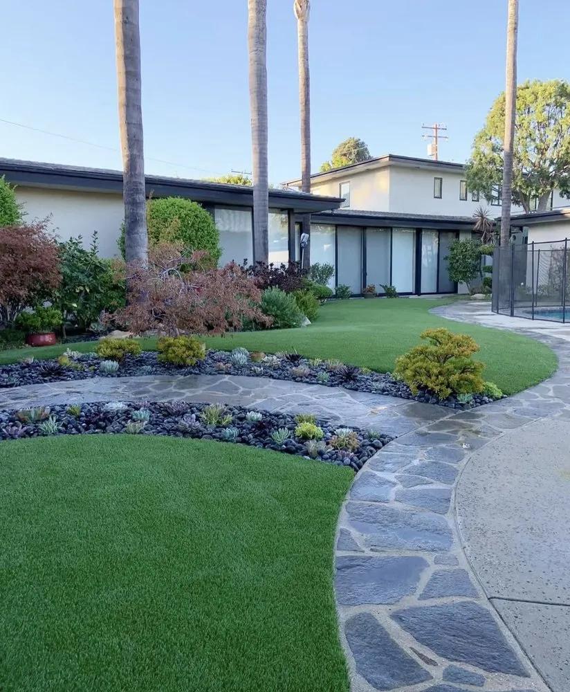 Custom landscaping services for outdoor upgrades in Hermosa Beach, CA by National Greens