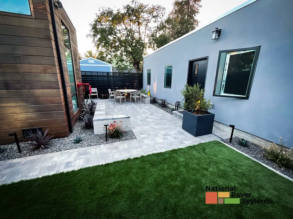 Reliable lawn care service in Redwood City, CA by National Paver Systems