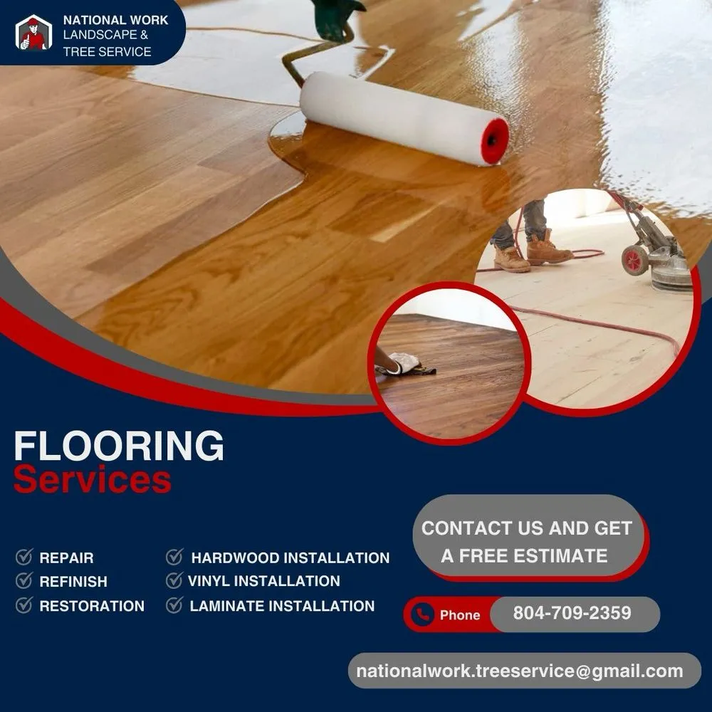 Reliable garden landscaping in Bon Air, VA by National Work Landscape and Tree Services