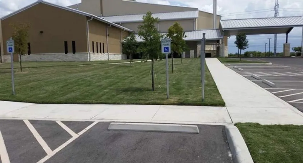 Professional landscape installation in San Antonio, TX by Nation's Multi-Service